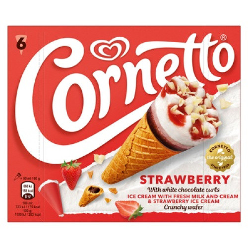 Cornetto Erdbeer TK 6x90ml Cornetto Erdbeer TK 6x90ml