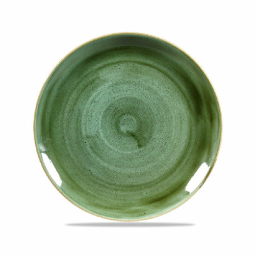 Teller flach coup Stonecast 28,8cm samphire green 1St Teller flach coup Stonecast 28,8cm samphire green 1St