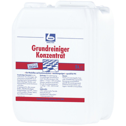 Becher Grundreiniger Konzentrat 5L Becher Grundreiniger Konzentrat 5L