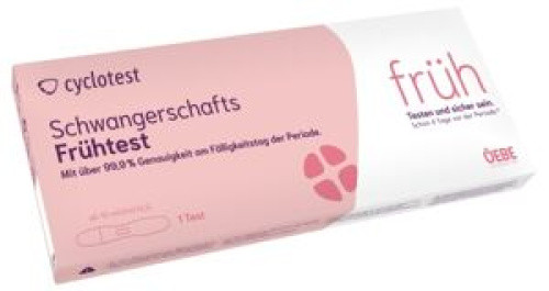 cyclotest Schwangerschafts-Frühtest 10 mlU/ml cyclotest Schwangerschafts-Frühtest 10 mlU/ml