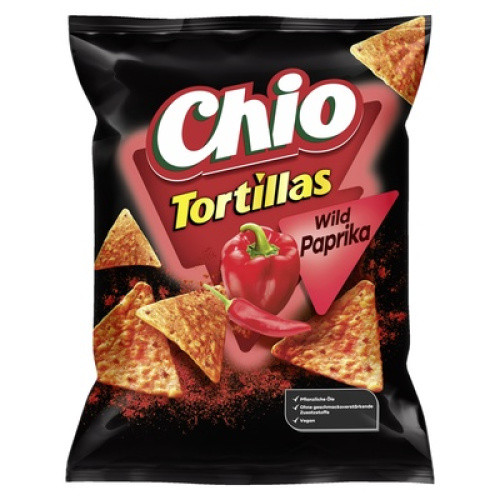 Chio Tortillas Wild Paprika 110g Chio Tortillas Wild Paprika 110g