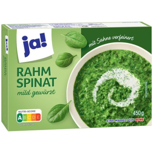 Rahmspinat portioniert TK 450g Rahmspinat portioniert TK 450g