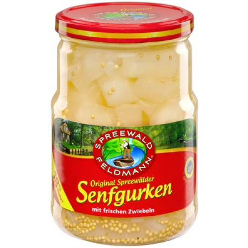 Original Spreewälder Senfgurken 490g Original Spreewälder Senfgurken 490g