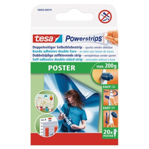 Powerstrips® Poster 20St Powerstrips® Poster 20St
