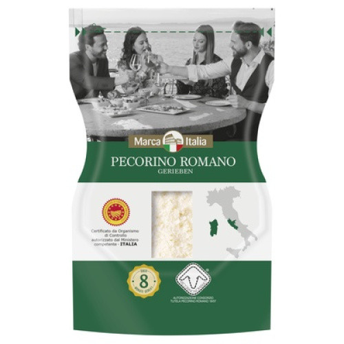 Pecorino Romano 36% DOP gerieben frisch 60g Pecorino Romano 36% DOP gerieben frisch 60g