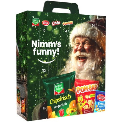 Adventskalender Intersnack 2025 784g Adventskalender Intersnack 2025 784g