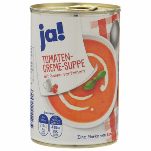 Tomatencremesuppe 400ml Tomatencremesuppe 400ml