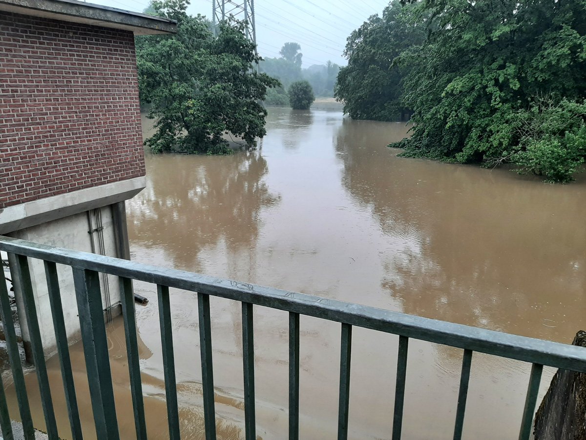 Flut-Regenbecken