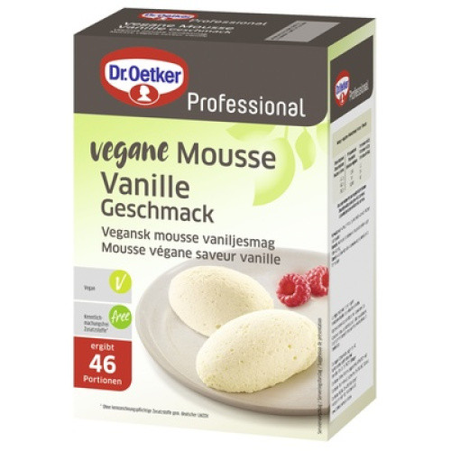 Vegane Mousse Vanille-Geschmack ohne Kochen 900g (erg. ca.46x60g) Vegane Mousse Vanille-Geschmack ohne Kochen 900g (erg. ca.46x60g)