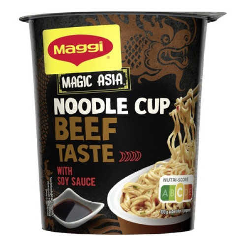 Maggi Magic Asia Instant Noodle Cup Beef 63g Maggi Magic Asia Instant Noodle Cup Beef 63g