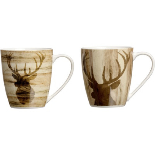 BECHER 350ML 2SORT GEWEIH BECHER 350ML 2SORT GEWEIH