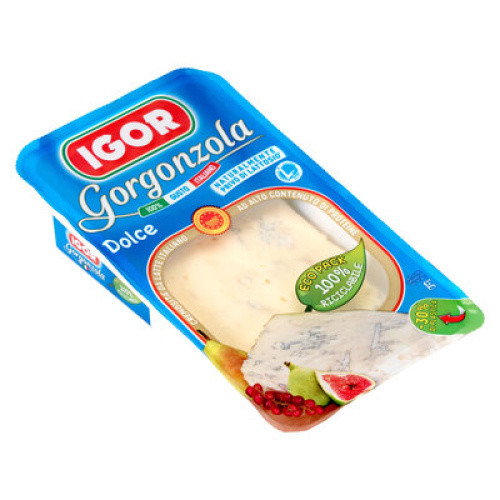 Weichkäse Gorgonzola Dolce DOP IGOR frisch 200g Weichkäse Gorgonzola Dolce DOP IGOR frisch 200g
