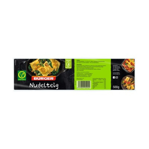 Nudelteig frisch 500g Nudelteig frisch 500g