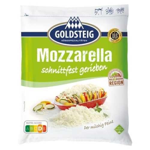 Mozzarella gerieben 45% frisch 200g Mozzarella gerieben 45% frisch 200g