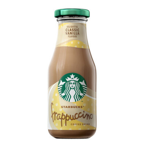Starbucks Frappuccino Vanilla 1,5% Fett 250ml Starbucks Frappuccino Vanilla 1,5% Fett 250ml