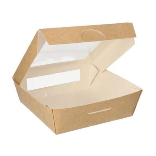 Papstar Pure Feinkostbox mit Fenster 1000ml 25St Papstar Pure Feinkostbox mit Fenster 1000ml 25St