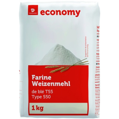 Transgourmet Weizenmehl T550 1KG Transgourmet Weizenmehl T550 1KG