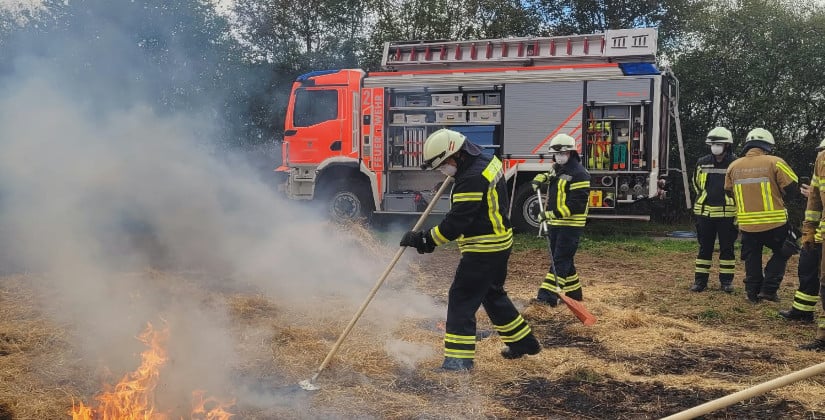 Feuerwehr Langenfeld trainiert den Ernstfall