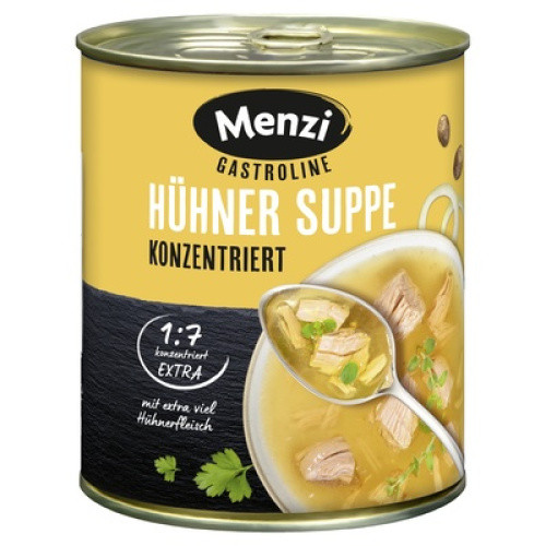 Hühnersuppe Extra 1:7 Konzentrat 800ml Hühnersuppe Extra 1:7 Konzentrat 800ml