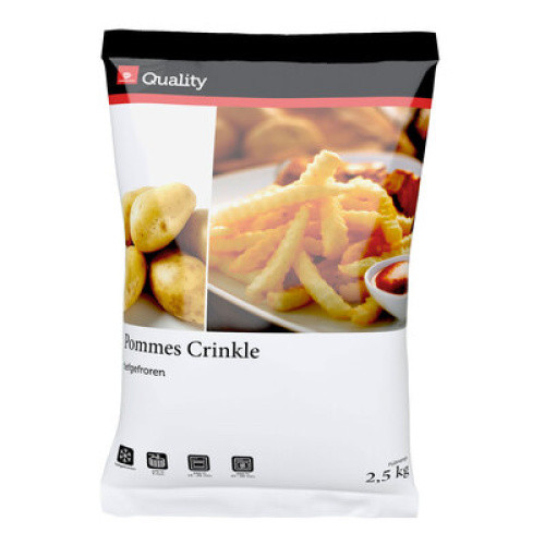 Pommes Frites Crinkle TK 2,5kg Pommes Frites Crinkle TK 2,5kg
