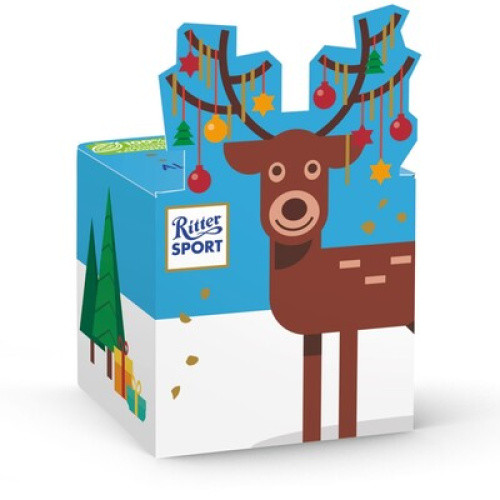 Ritter Sport Rentier Würfel 83g Ritter Sport Rentier Würfel 83g