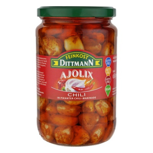 Feinkost Dittmann Ajolix Knoblauch Chili 700g Feinkost Dittmann Ajolix Knoblauch Chili 700g