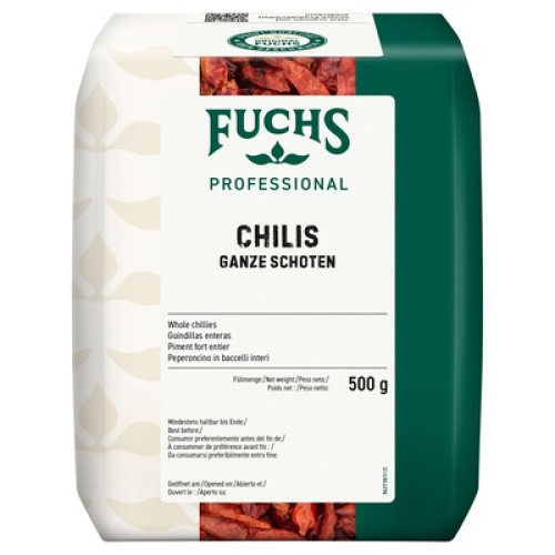 Fuchs Chillieschoten 500g Fuchs Chillieschoten 500g