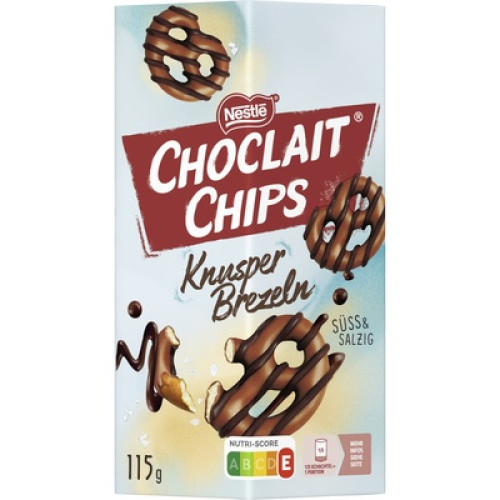 Choclait Chips Knusper Brezeln 115g Choclait Chips Knusper Brezeln 115g