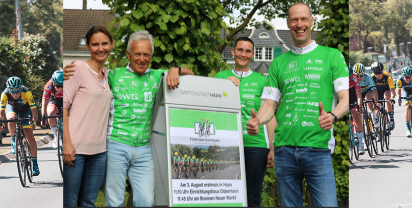 Charity-Fahrrad-Tour mit viel Prominenz für krebskranke Kinder