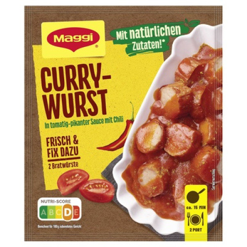 Maggi Fix für Currywurst 38g Maggi Fix für Currywurst 38g