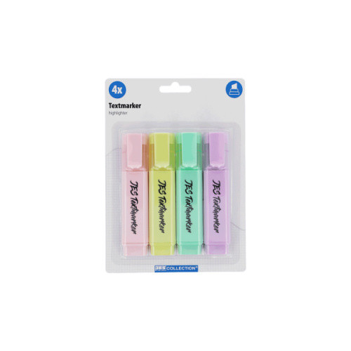 4er Textmarker PASTELL 4er Textmarker PASTELL