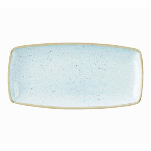 Platte eckig 30x15cm Stonecast duck egg 1St Platte eckig 30x15cm Stonecast duck egg 1St