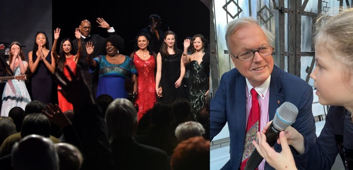 Elisa interviewt ihren Opa – Gala-Moderator Heribert Klein