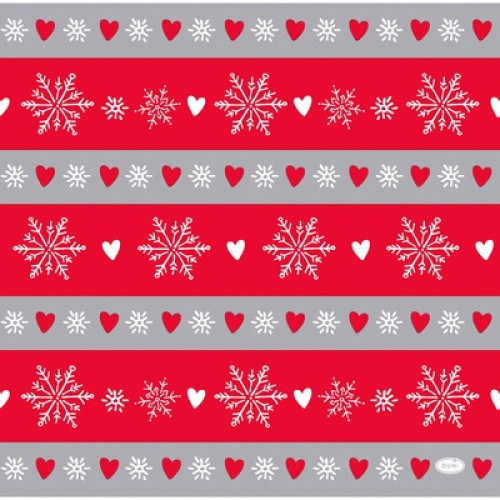 Dunisoft Servietten Winter Flakes 40x40cm 12St Dunisoft Servietten Winter Flakes 40x40cm 12St