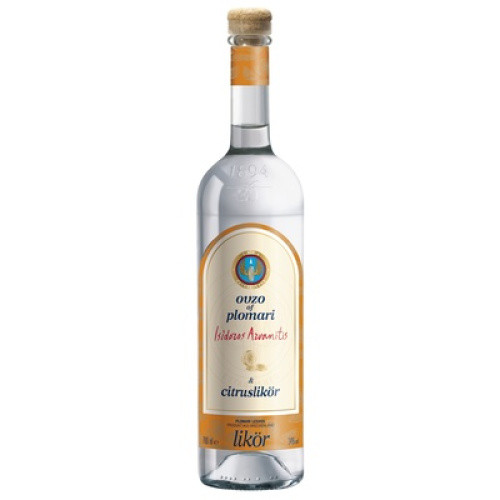 Ouzo Plomari Citruslikör 34% 0,7l Ouzo Plomari Citruslikör 34% 0,7l
