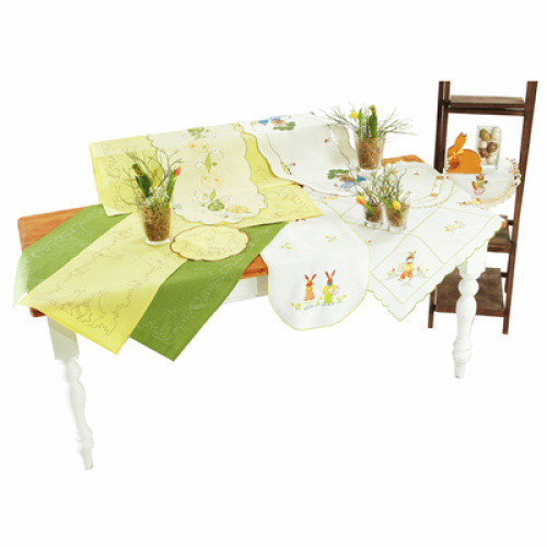 Oster-Tischdecke 85x85 cm 1ST Oster-Tischdecke 85x85 cm 1ST