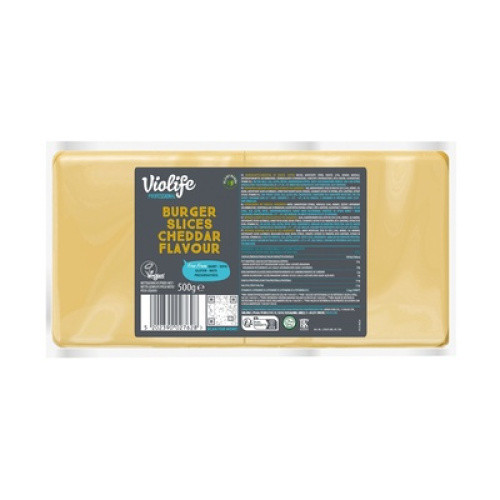 Violife Cheddar Geschmack Burger Scheiben frisch 500g Violife Cheddar Geschmack Burger Scheiben frisch 500g