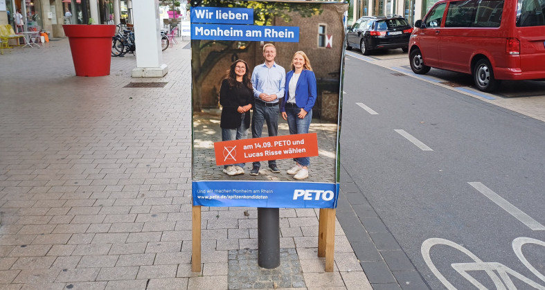 Bürgermeisterkandidat Risse bleibt auf PETO-Kurs – ohne Abstriche, trotz Kritik