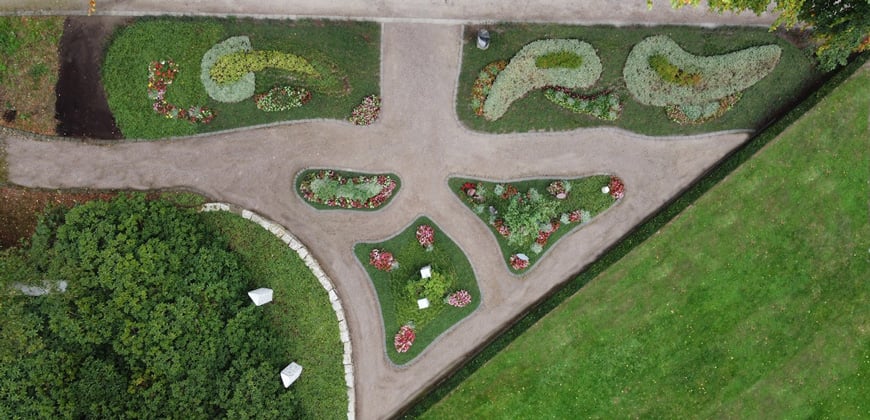 Blumenladen-Solingen-Merkelbach-Hosse-Quartour-Memoriam-Garten-Luftbild