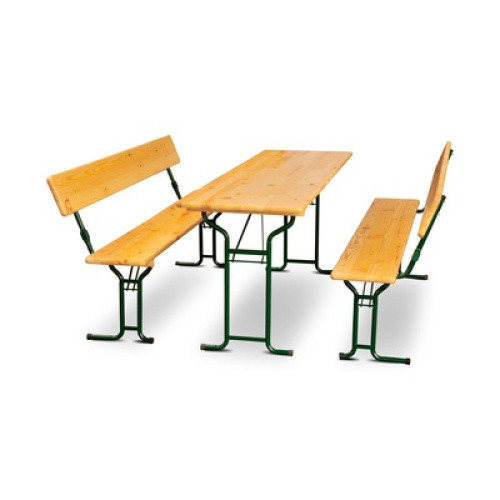 Festzeltgarnitur mit Lehne 70cm 1St Festzeltgarnitur mit Lehne 70cm 1St