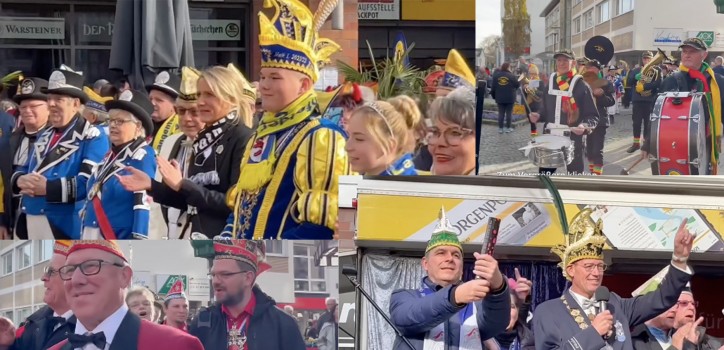 Der Fassanstich für den Karneval Der Fassanstich für den Karneval
