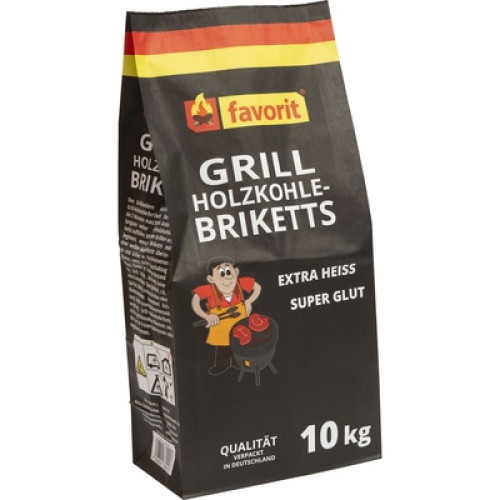Favorit Grill-Briketts 10kg Favorit Grill-Briketts 10kg