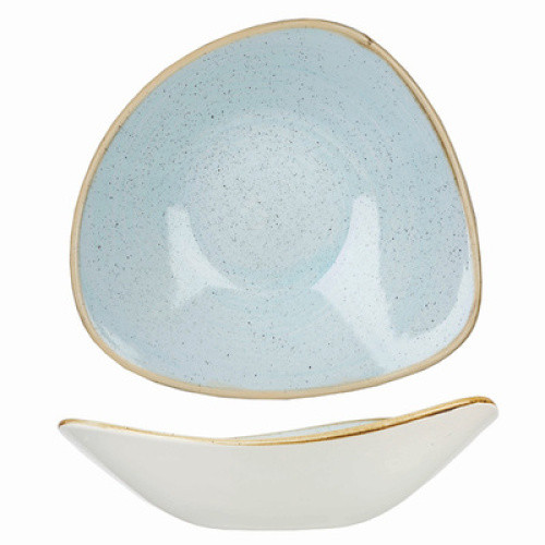 Schale coup ´Stonecast´ dreieckig in duck egg blue Ø 18,5cm 1St Schale coup ´Stonecast´ dreieckig in duck egg blue Ø 18,5cm 1St
