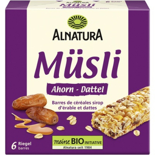 Bio Müsliriegel Ahorn Dattel 6 x 25g Bio Müsliriegel Ahorn Dattel 6 x 25g
