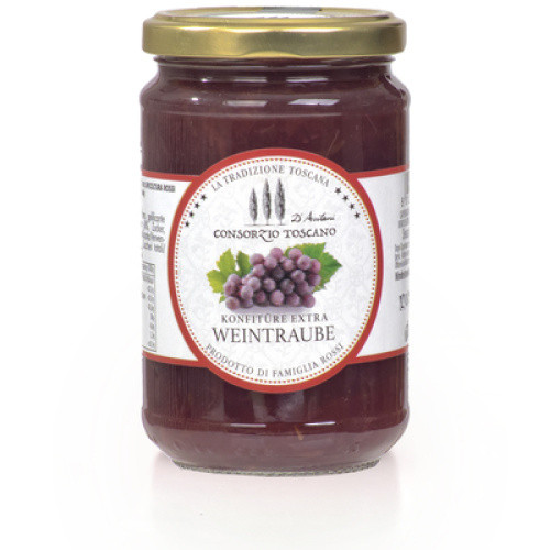 Trauben Fruchaufstrich Konfitüre Extra 340g Trauben Fruchaufstrich Konfitüre Extra 340g