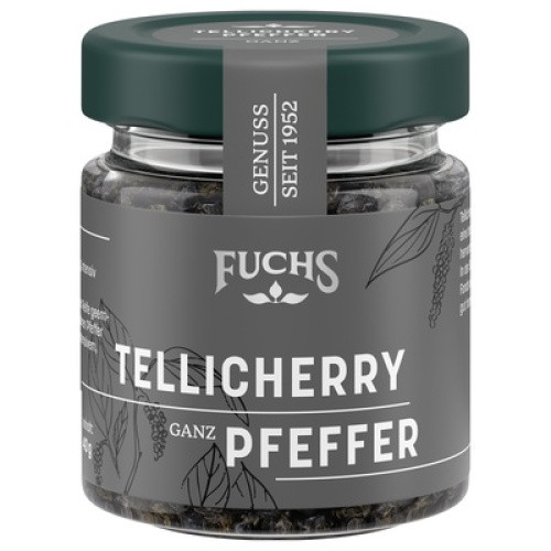 Prem.Tellicherry Pfeffer ganz 40g Prem.Tellicherry Pfeffer ganz 40g