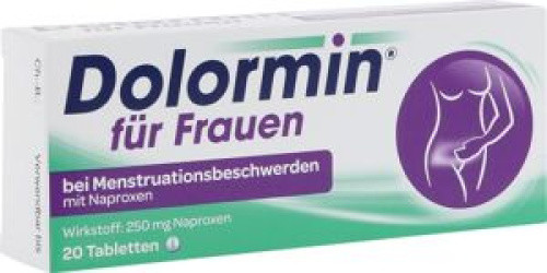 Dolormin f.Frauen bei Menstr.beschw. m. Naproxen Dolormin f.Frauen bei Menstr.beschw. m. Naproxen