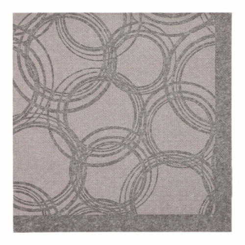 Servietten ´ROYAL Collection Bubbles´ grau 40x40cm 1/4 50St Servietten ´ROYAL Collection Bubbles´ grau 40x40cm 1/4 50St