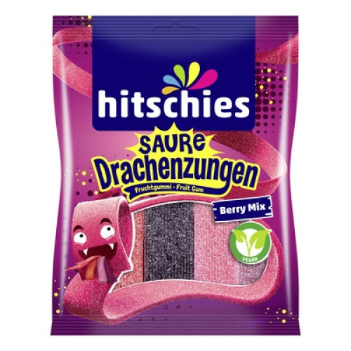 Saure Drachenzungen Berry Mix Fruchtgummi 125g Saure Drachenzungen Berry Mix Fruchtgummi 125g