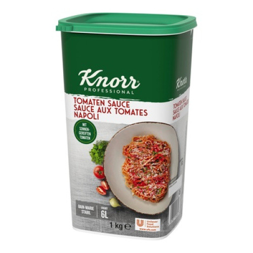 Tomaten-Sauce Napoli 1kg (erg. 6l) Tomaten-Sauce Napoli 1kg (erg. 6l)